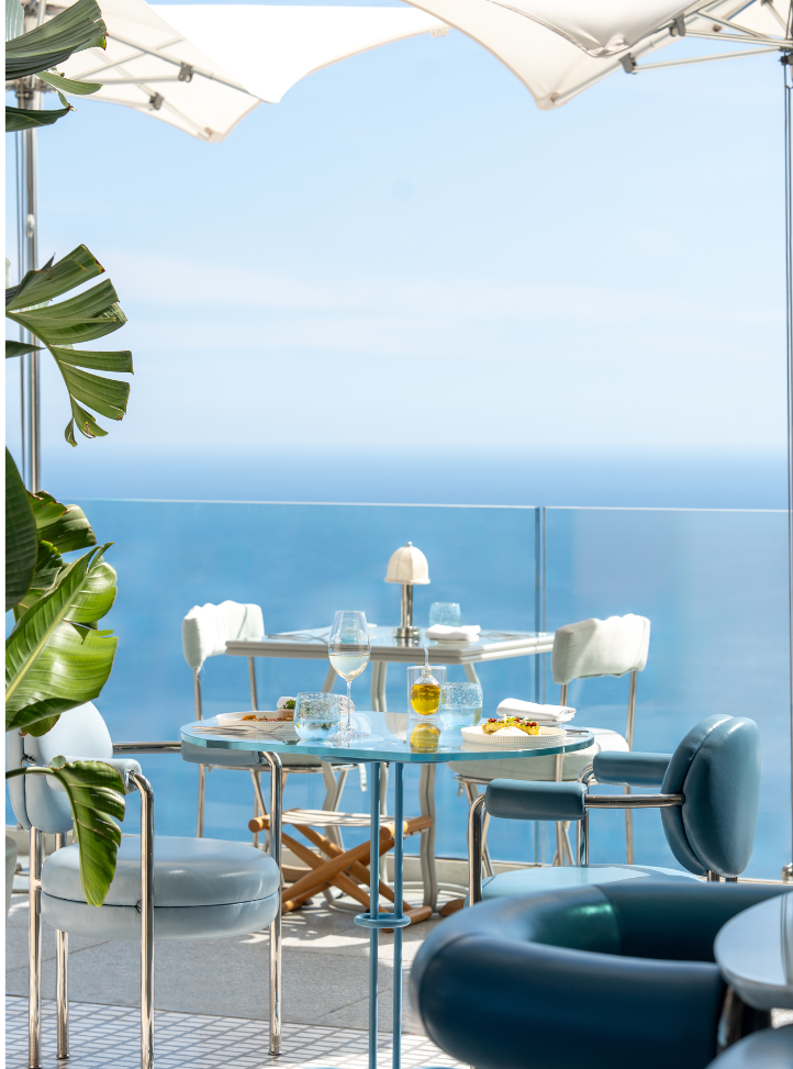 restaurant riviera salle vue mer