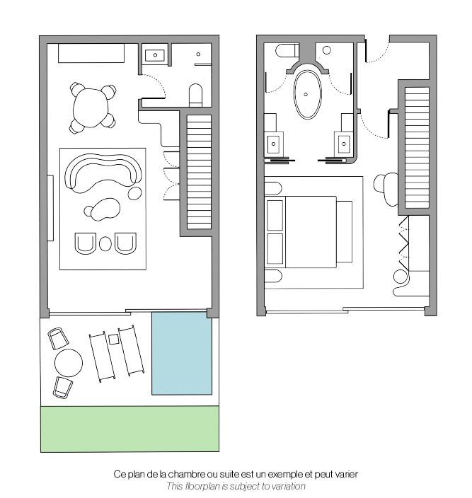 The Maybourne Riviera - Grand Infinity Pool Duplex Suite (Corniche Duplex Suite) furniture.png