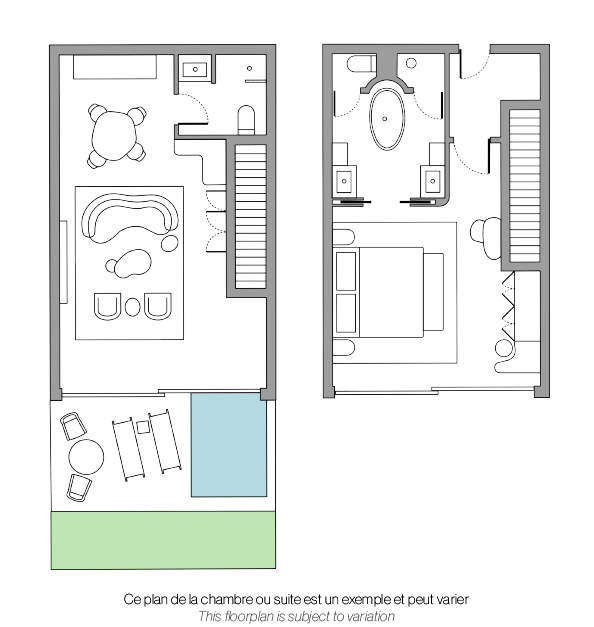 The Maybourne Riviera - Infinity Pool Duplex Suite (Corniche Duplex Suite) furniture.png