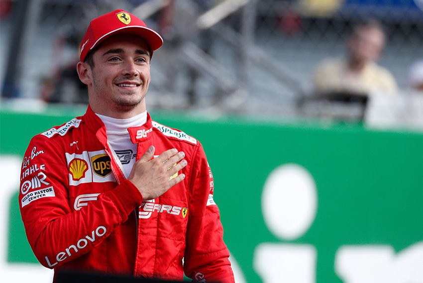 The Maybourne Riviera - Grand Prix de Monaco portrait of Charles Leclerc