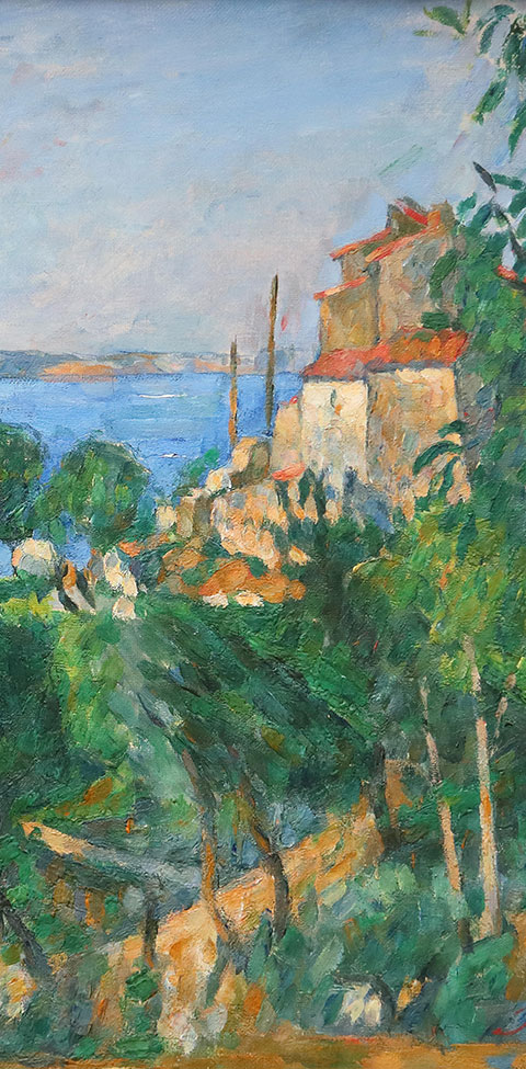 Cézanne painting of South of France