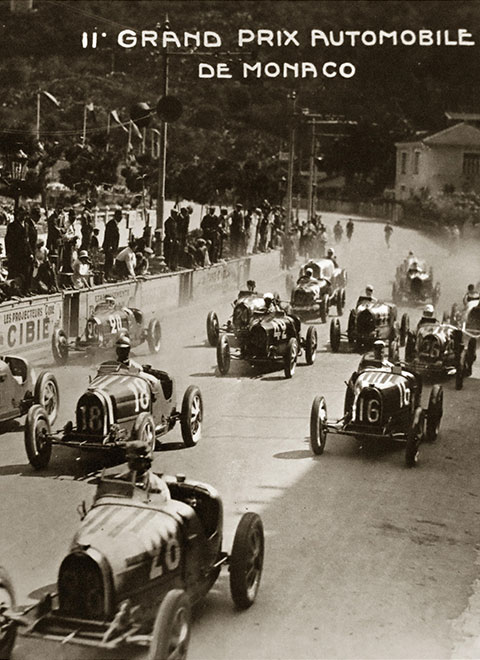 The Maybourne Riviera - Grand Prix de Monaco old print