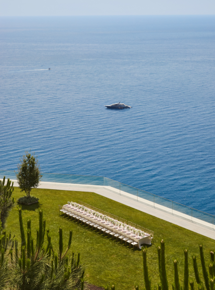 pelouse vue de haut
