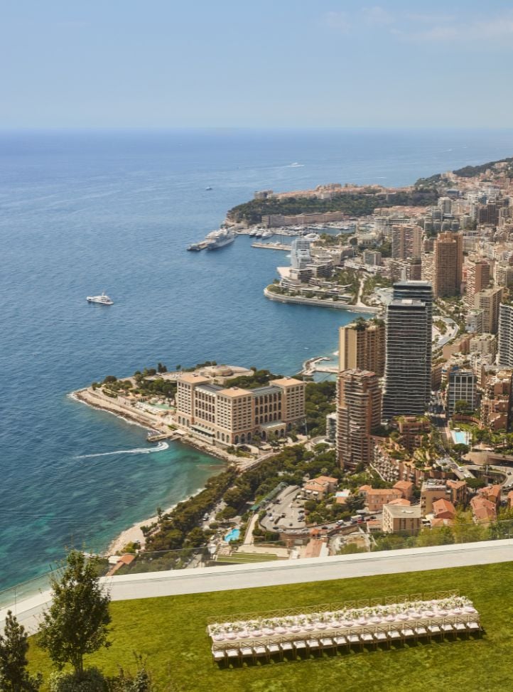 event spaces monaco mariage set up