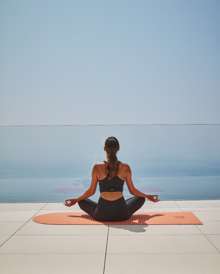 yoga vue sur mer